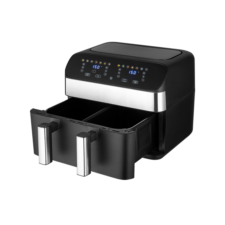 Double-basket Air Fryer 9L-2