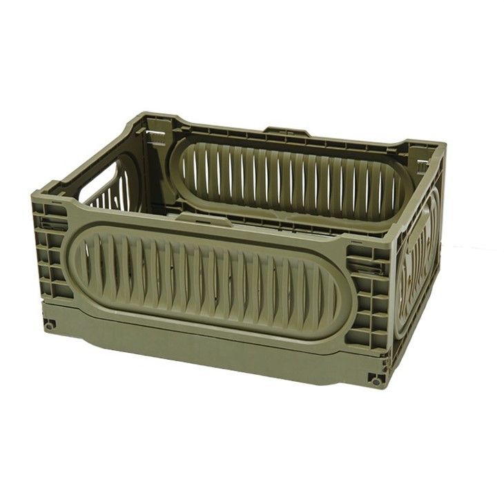 Folding Storage Basket-Green