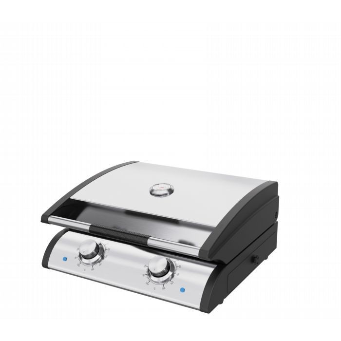 portable electric grill two burner - 02